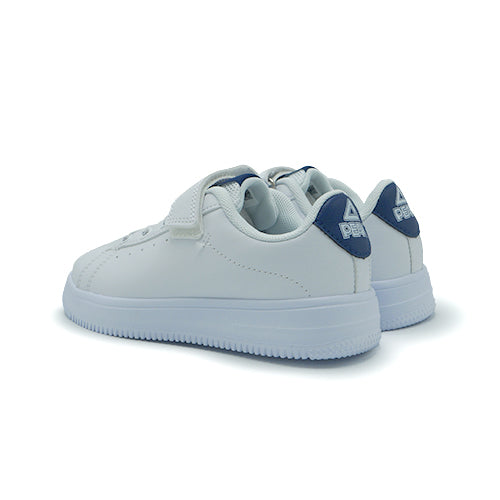 Kids Casual Shoes White Navy - 4