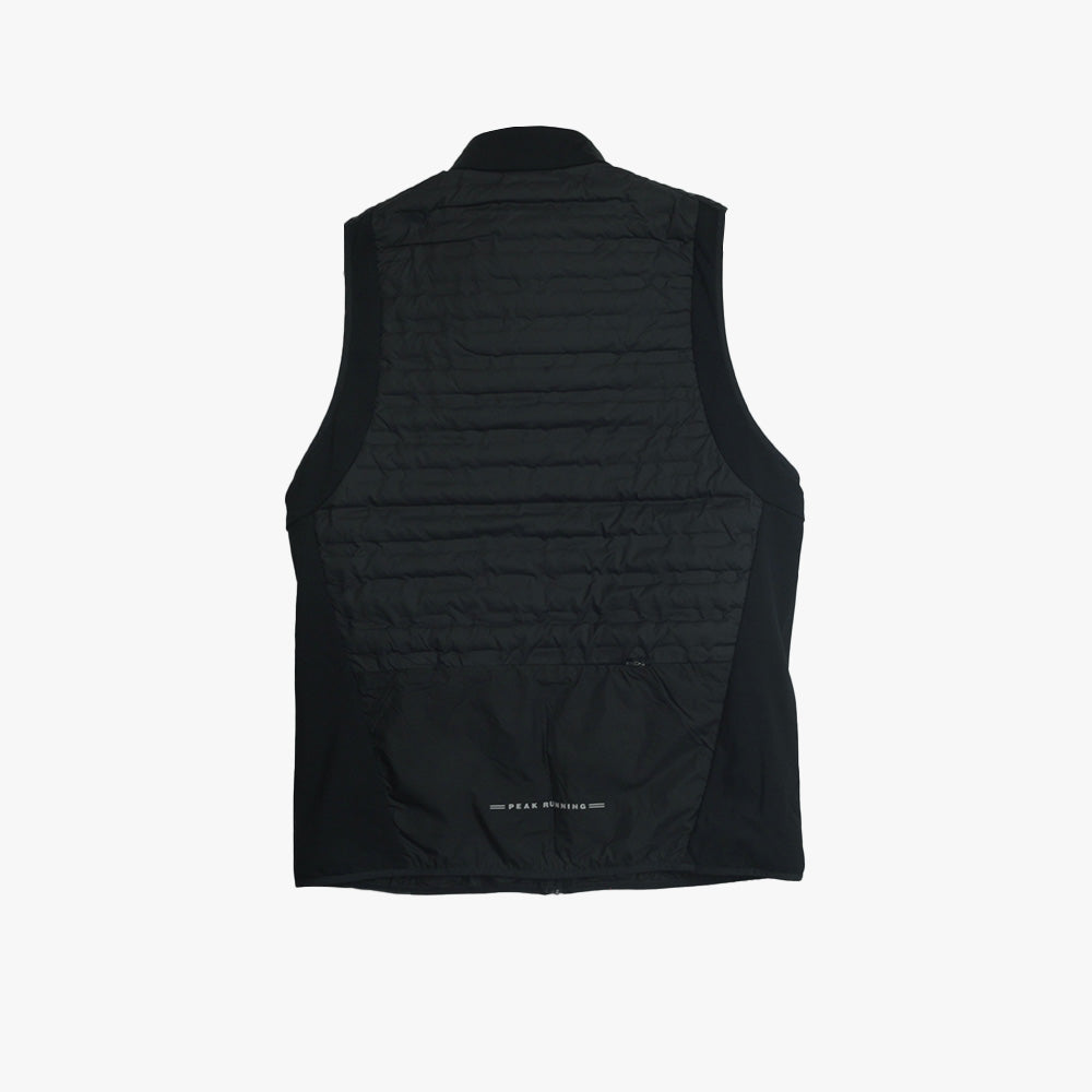 Peak Down Waistcoat Black - 2