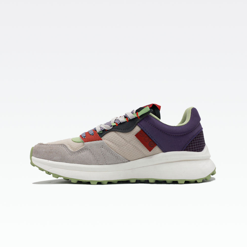 Peak Fashion Casual Shoes Khaki Purple - 2