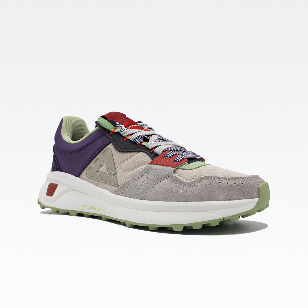 Peak Fashion Casual Shoes Khaki Purple - 3