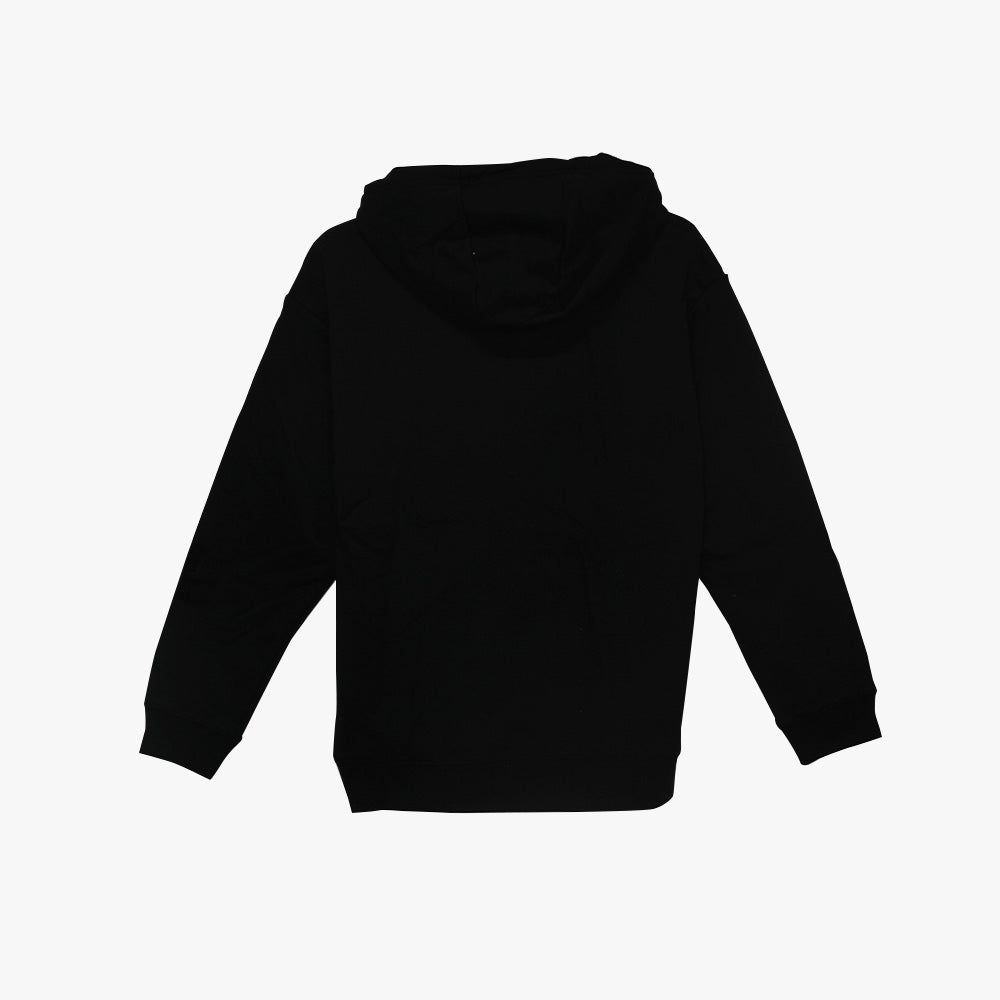 Peak Hoodie Fleece Sweater Black - 2