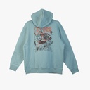 Peak Hoodie Fleece Sweater Blue - 2