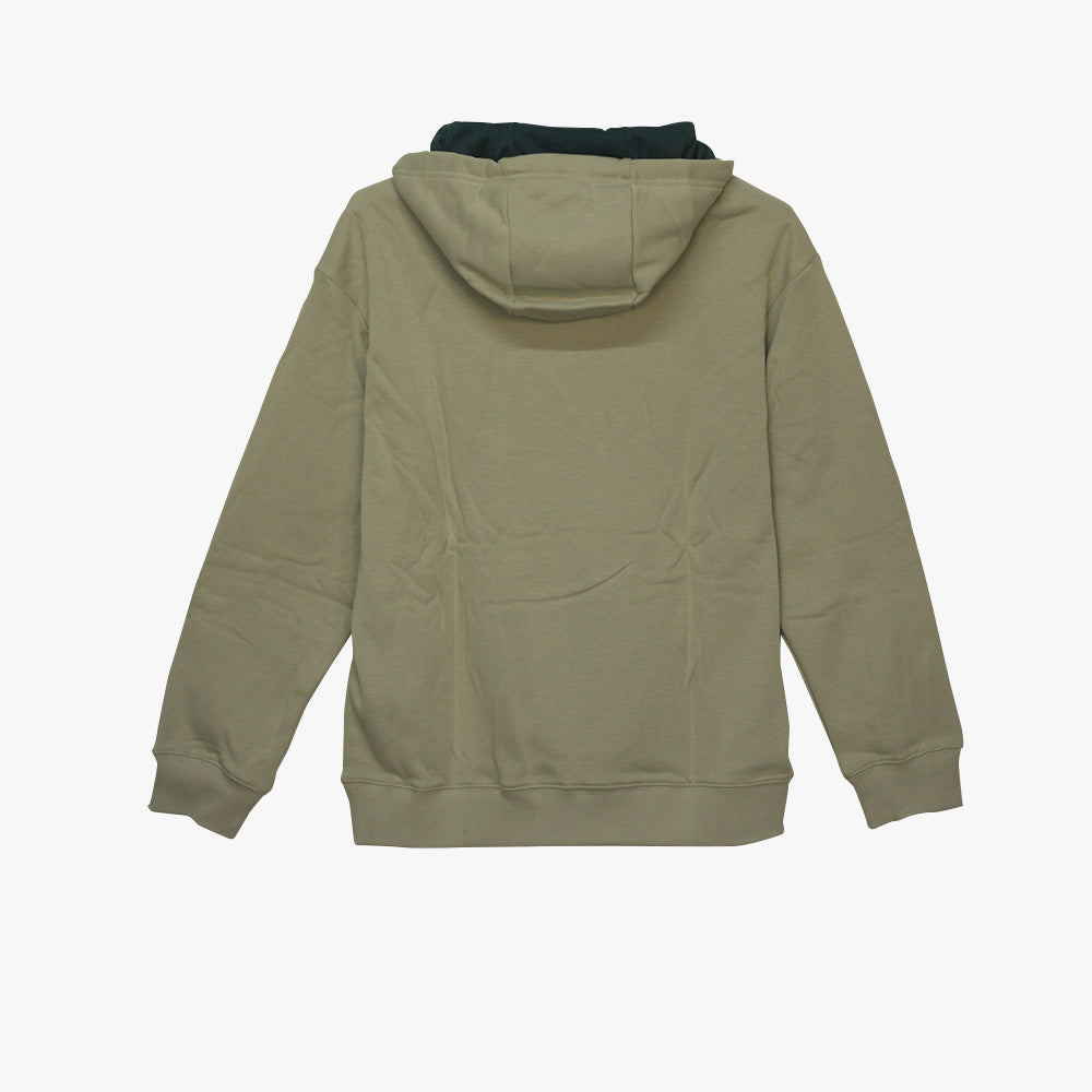 Peak Hoodie Fleece Sweater Lime Green - 2