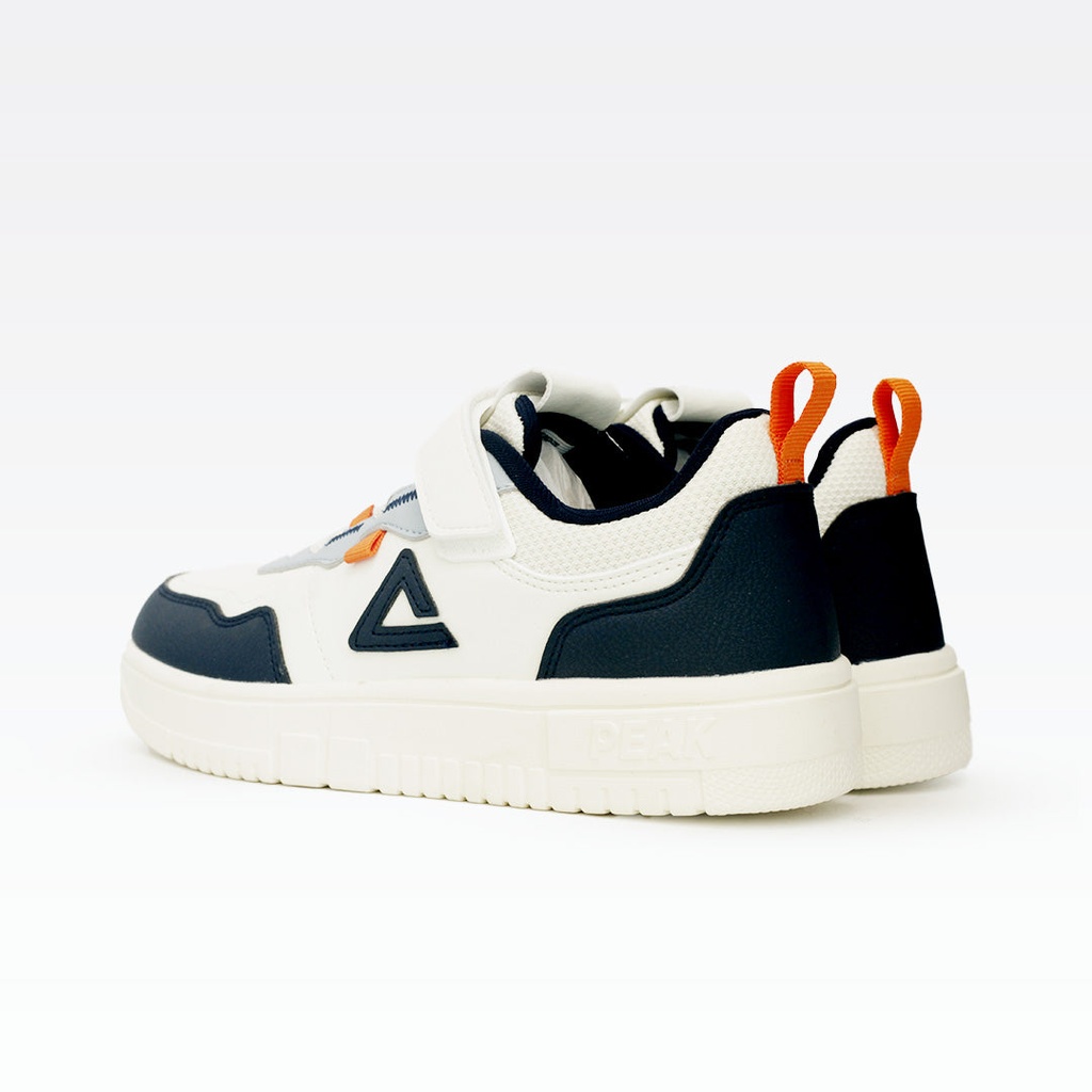 Peak Kid Shoes_White/Navy - 4
