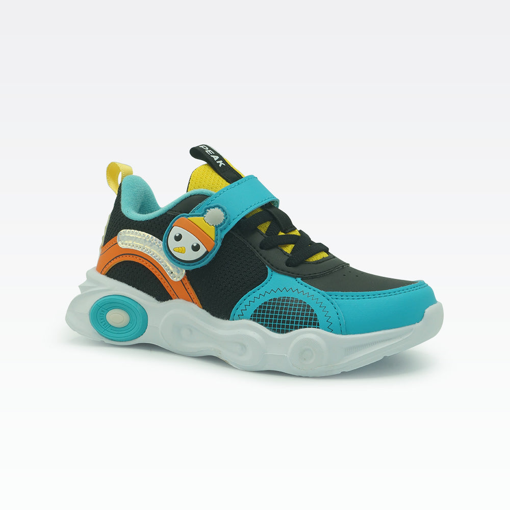 Kids Running Shoes Black Elegant Blue - 3