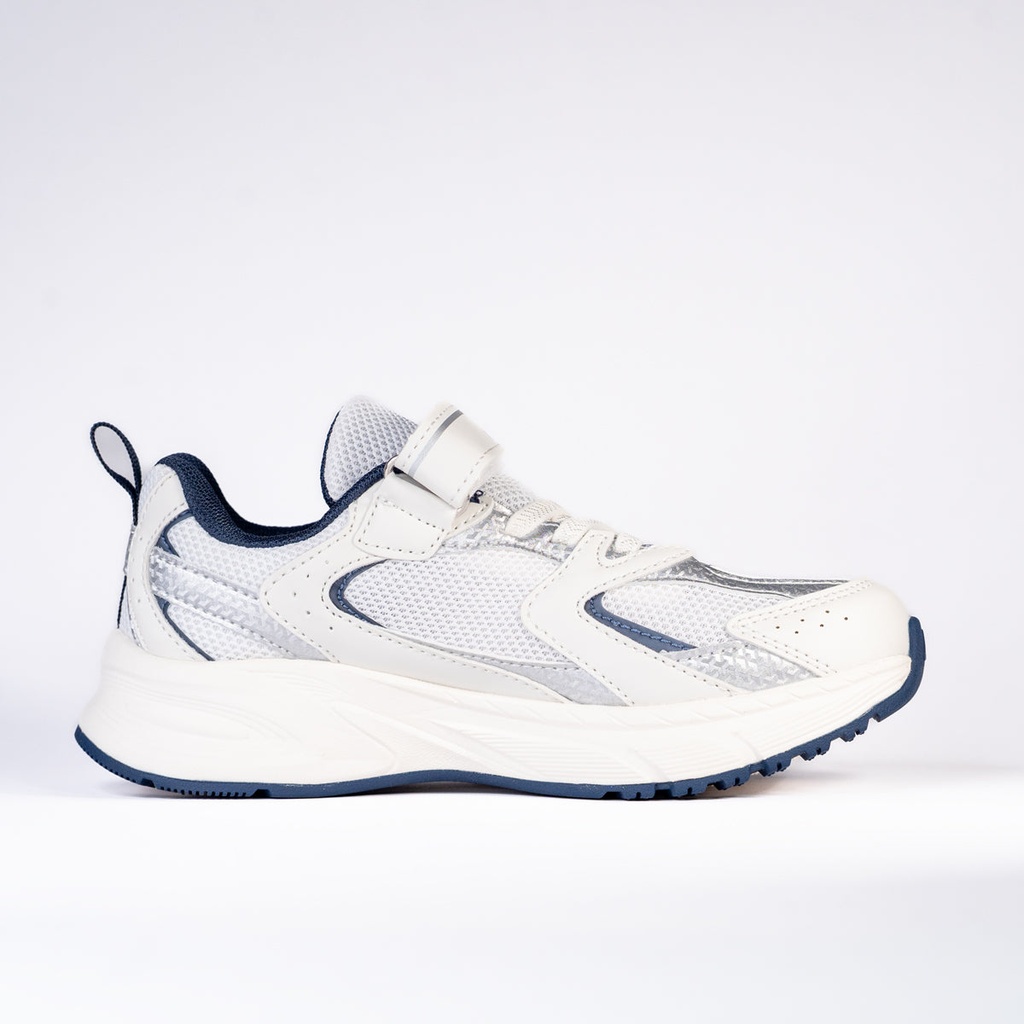 Peak Kids Casual Shoes Milk White/Silver - 4