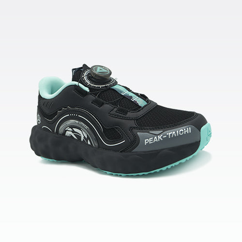 Kids Running Shoes Black Lt.Green - 2