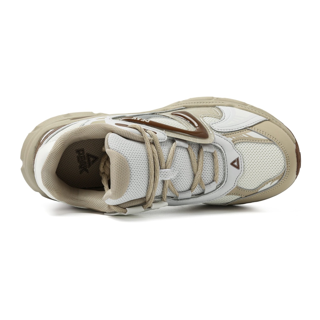 Peak Kids Casual Shoes Off White/Brown - 6