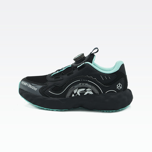 Kids Running Shoes Black Lt.Green - 3
