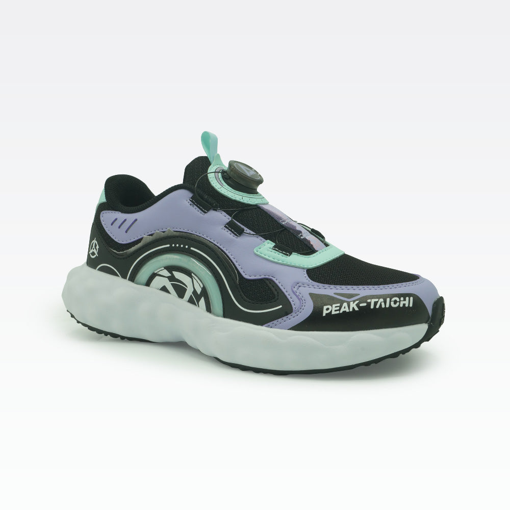 Kids Running Shoes Black Lt.Purple - 3