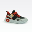 Kids Running Shoes Black Red - 3