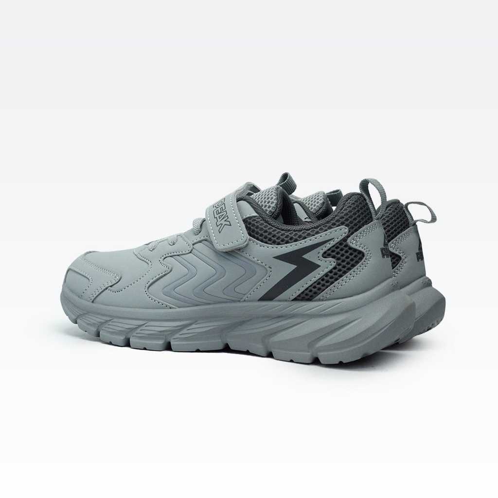 Peak Kids Shoes Gray/Silver Grey - 4