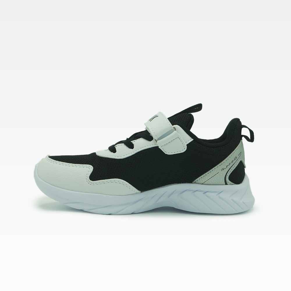 Kids Running Shoes Black White - 2