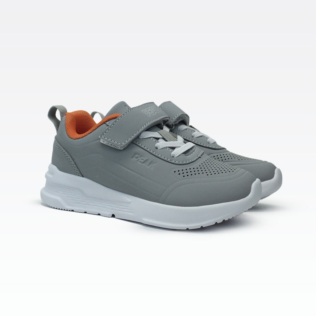 Peak Kids Shoes White Grey - 2