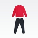 Peak Knitted Uniform Red/Navy - 2