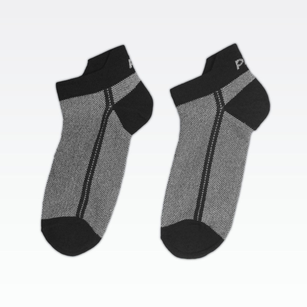 Peak Low Cut Socks (3 In 1) Black/Navy - 3