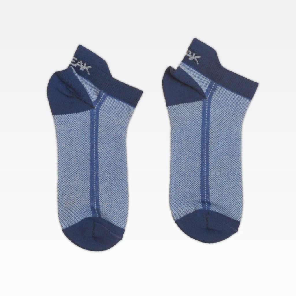 Peak Low Cut Socks (3 In 1) Black/Navy - 7