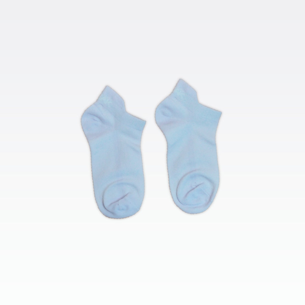 Peak Low Cut Socks (3 In 1) Pink/Sky Blue - 3