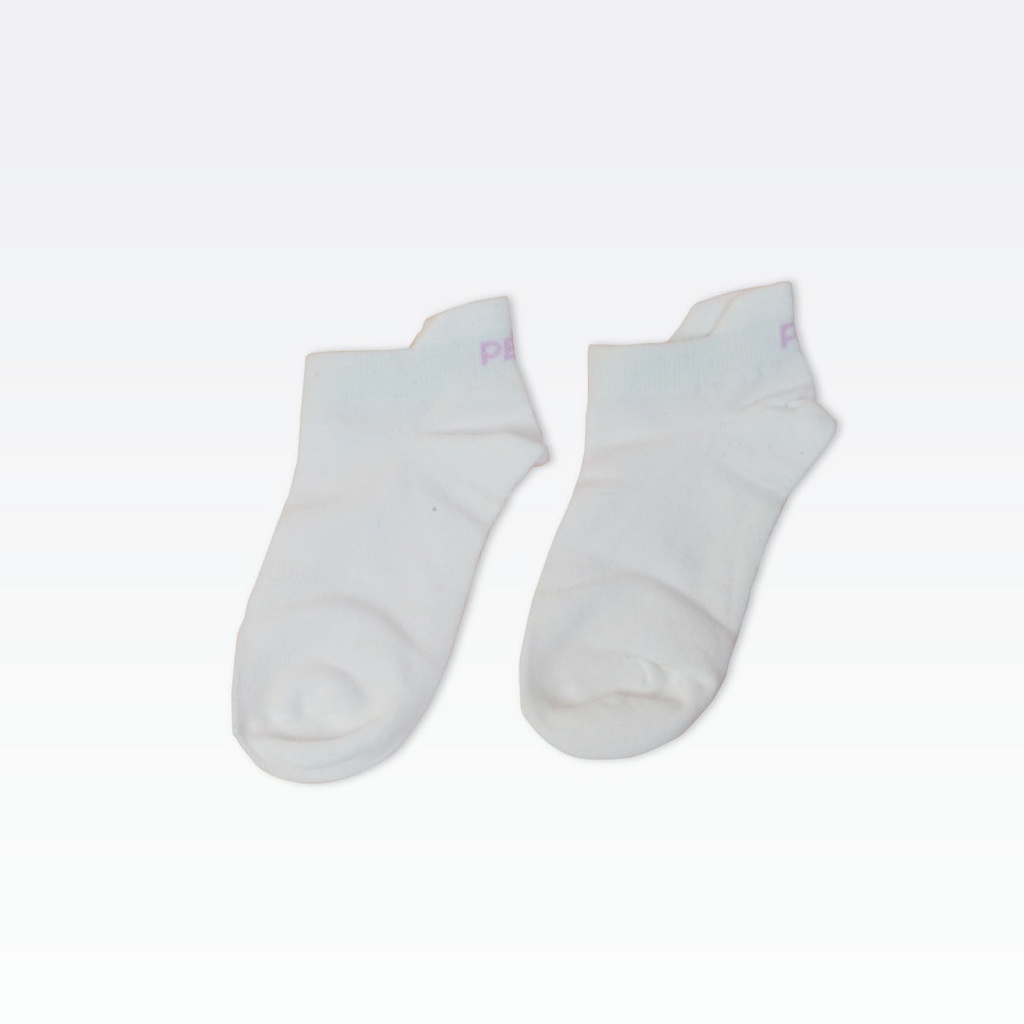 Peak Low Cut Socks (3 In 1) White/Black - 3