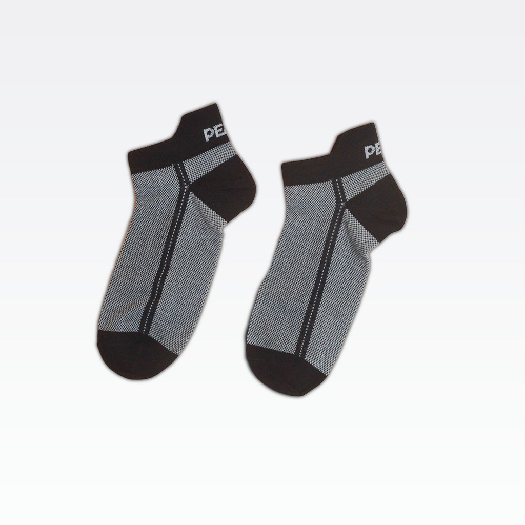 Peak Low Cut Socks (3 In 1) White/Black - 4