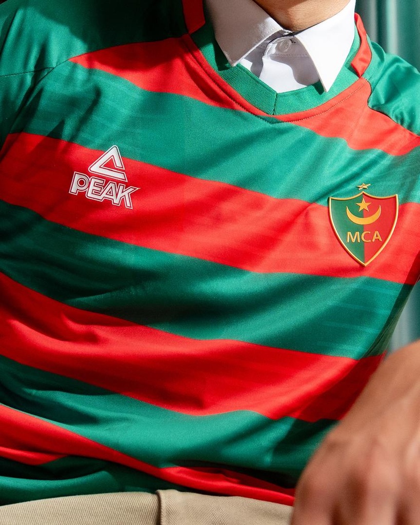 Peak Maillot MCA Enfant Vert et Rouge - 2