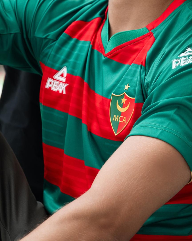 Peak Maillot MCA Enfant Vert et Rouge - 3