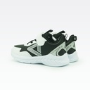 Kids Running Shoes Black White - 4