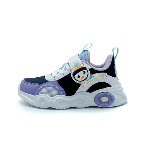 Kids Running Shoes Dark Blue Purple - 3