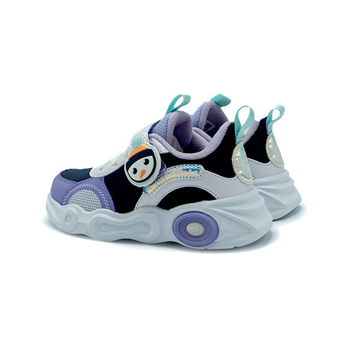 Kids Running Shoes Dark Blue Purple - 4