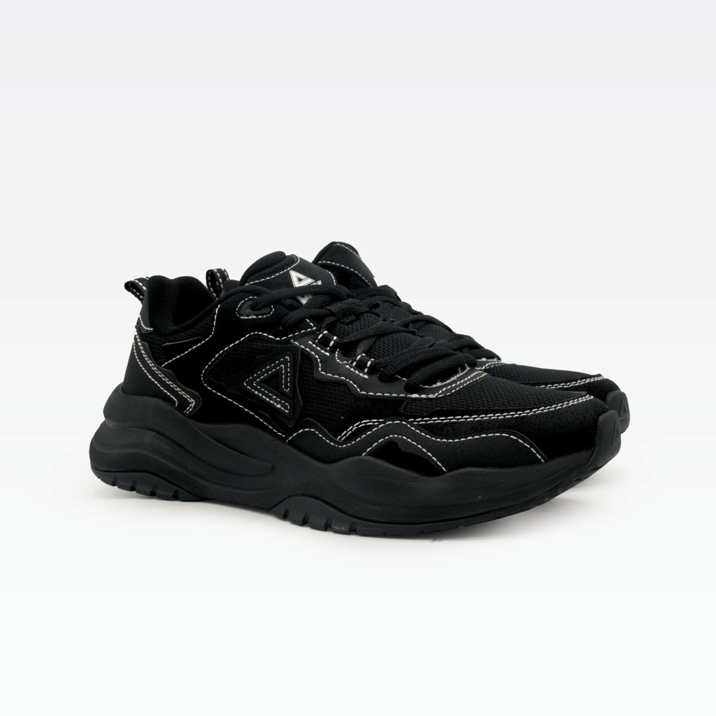 Peak Retro Casual Shoes All Black - 2