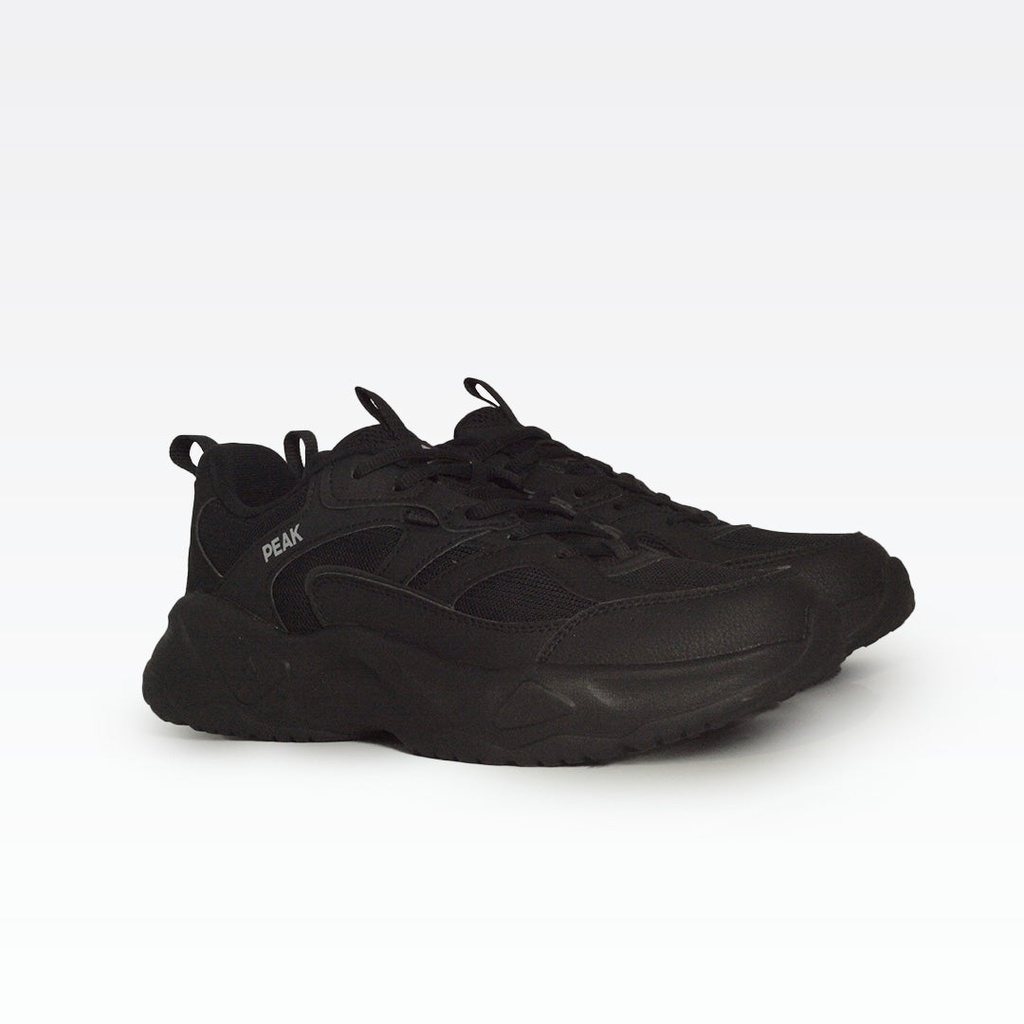 Peak Retro Casual Shoes All Black - 2