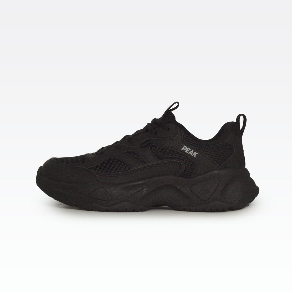 Peak Retro Casual Shoes All Black - 3