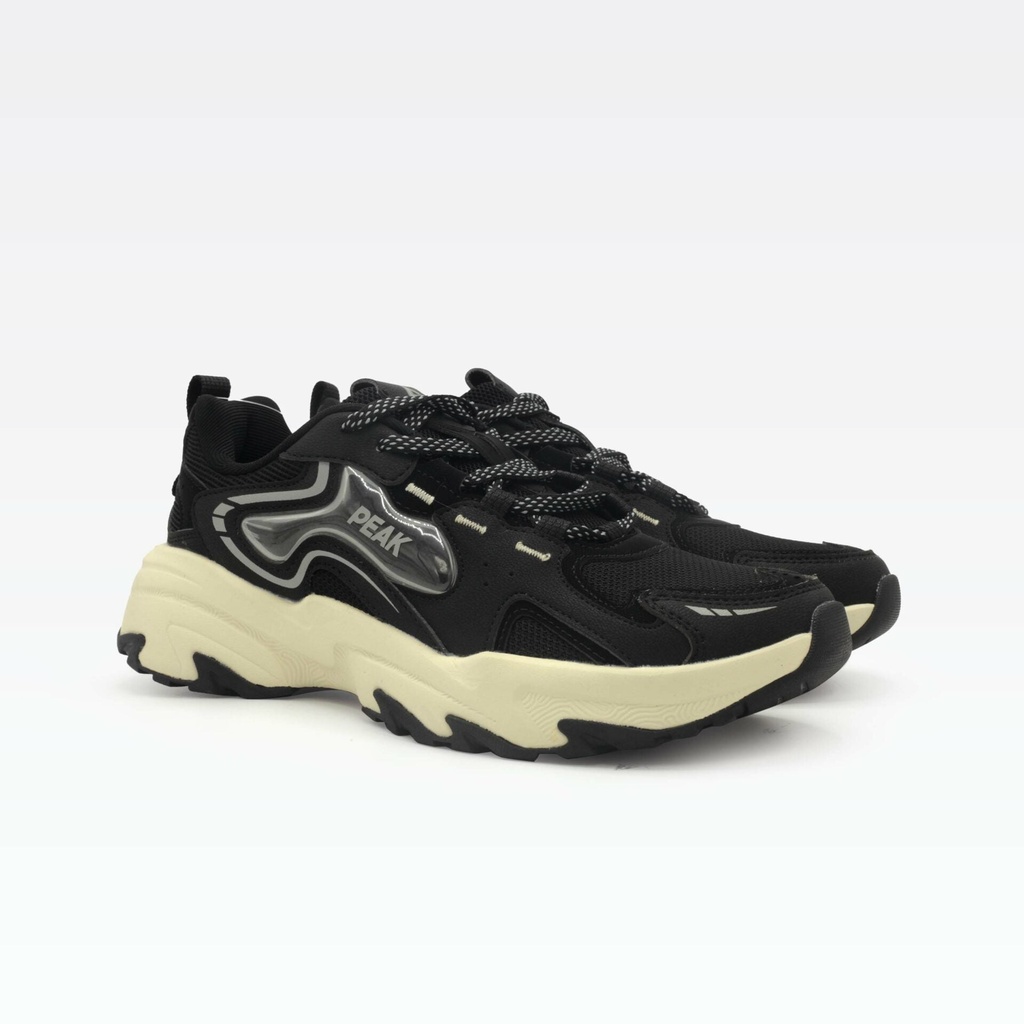Peak Retro Casual Shoes Black - 2