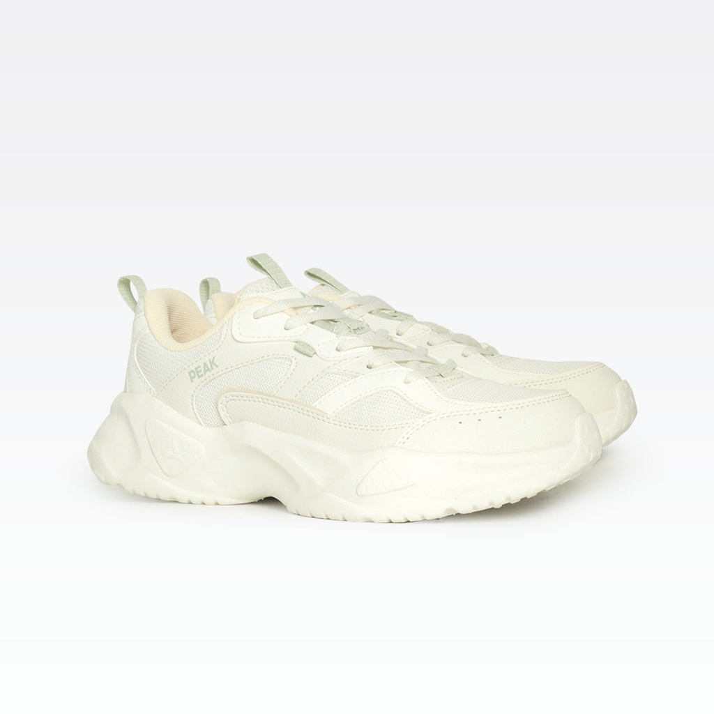 Peak Retro Casual Shoes White Pink - 2