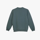 Peak Round Neck Fleece Sweater Graphite Blue - 2