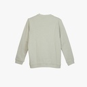 Peak Round Neck Fleece Sweater Khaki - 2