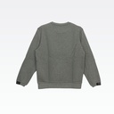 Peak Round Neck Sweater Mid.Melange Grey - 2