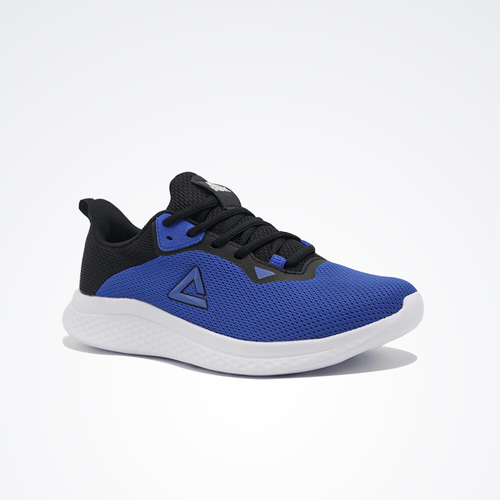 Peak Running Shoes Blue White - 3