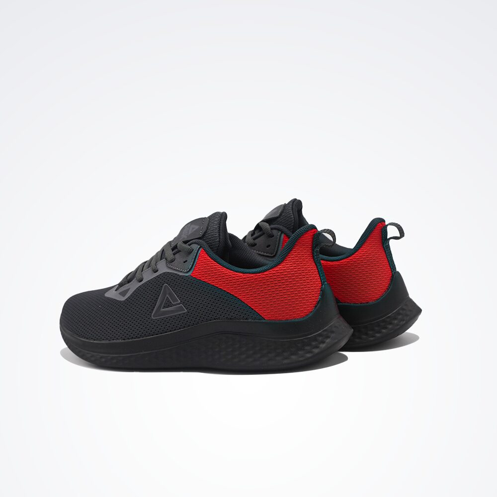 Peak Running Shoes DK.Grey Black Red - 2