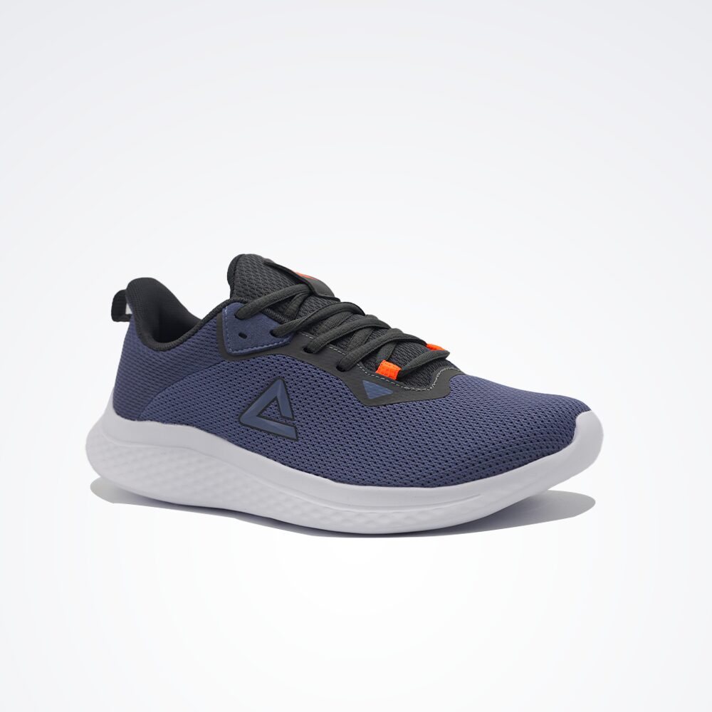 Peak Running Shoes Navy White - 4