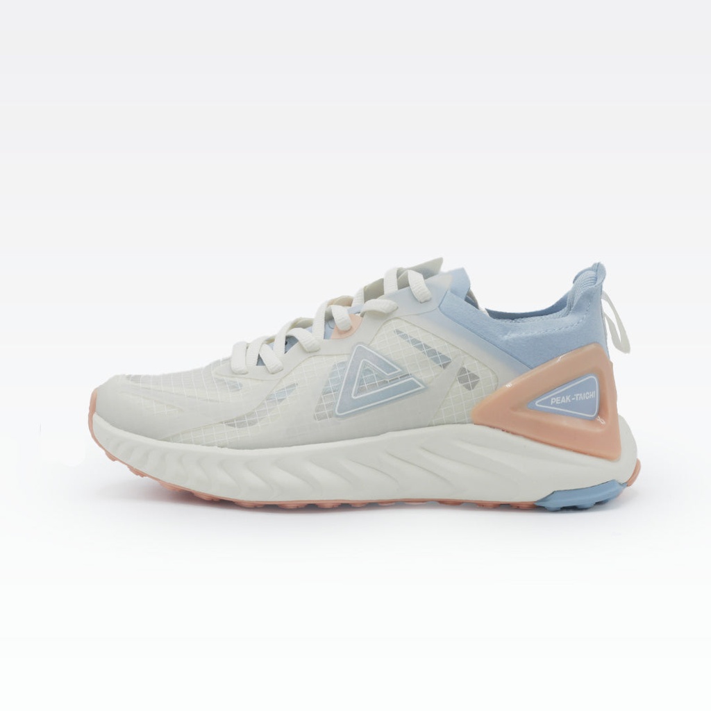 Peak Running Shoes Off White/Blue - 3