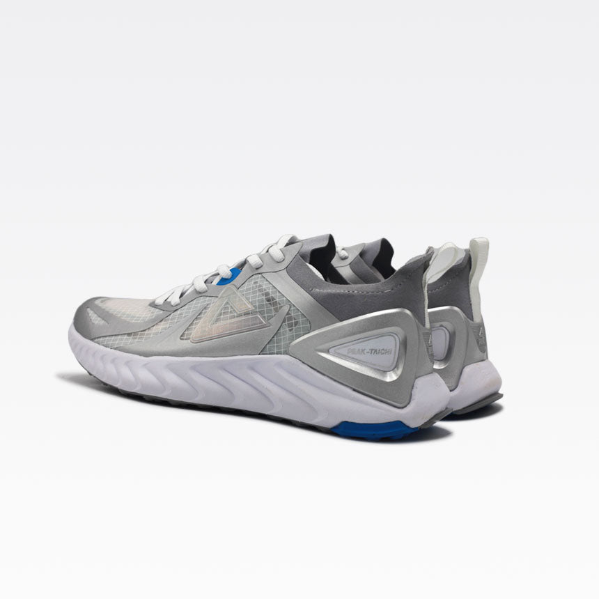 Peak Running Shoes White Silver - 3