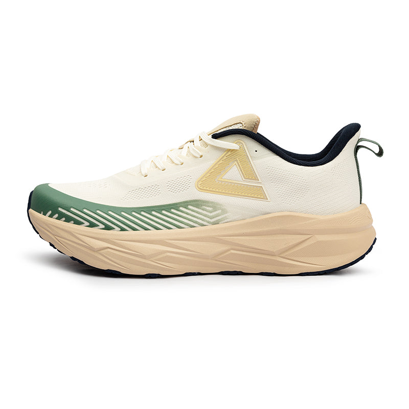 Peak Running Shoes White/Green - 2
