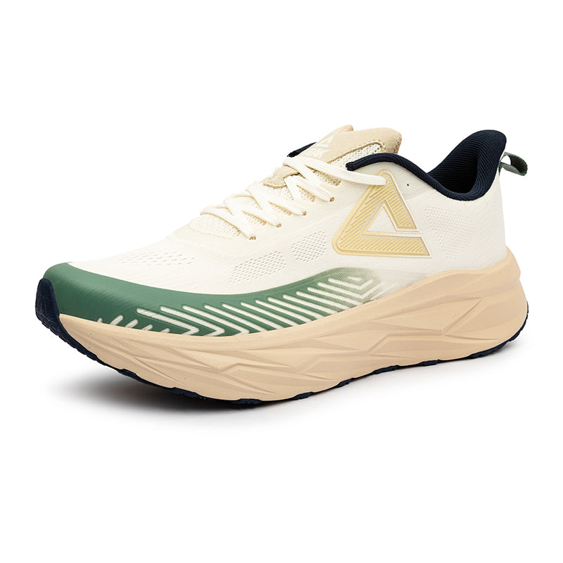 Peak Running Shoes White/Green - 3