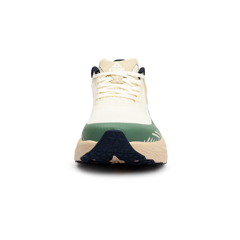 Peak Running Shoes White/Green - 4