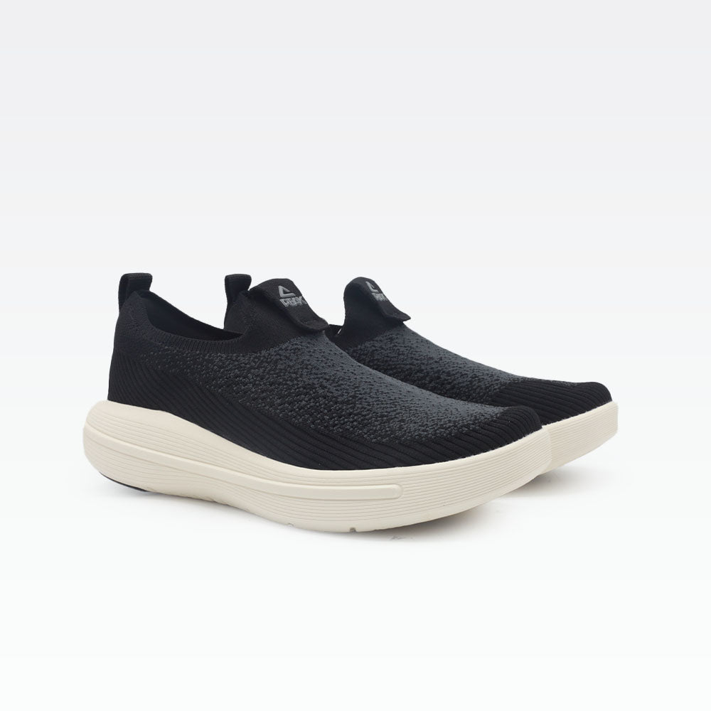Peak Slip On Shoes Dk.Melange Grey - 4