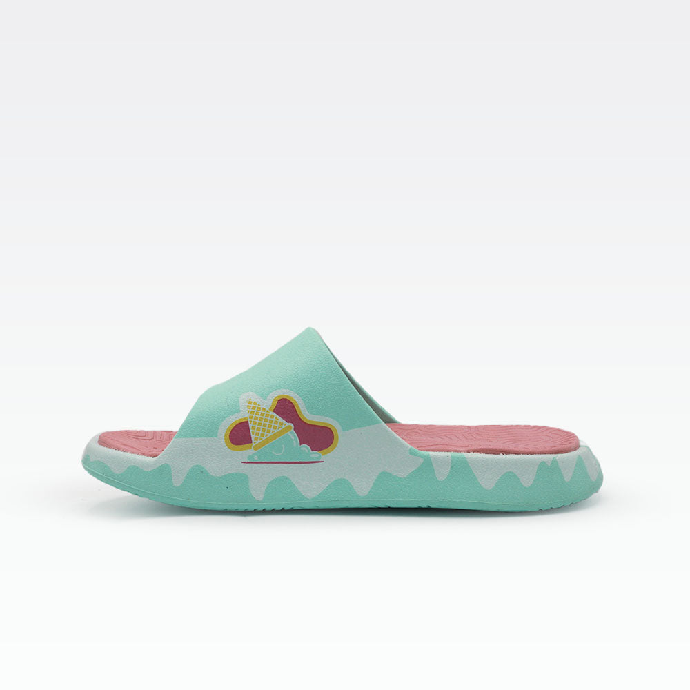 Peak Slippers Green/White - 3