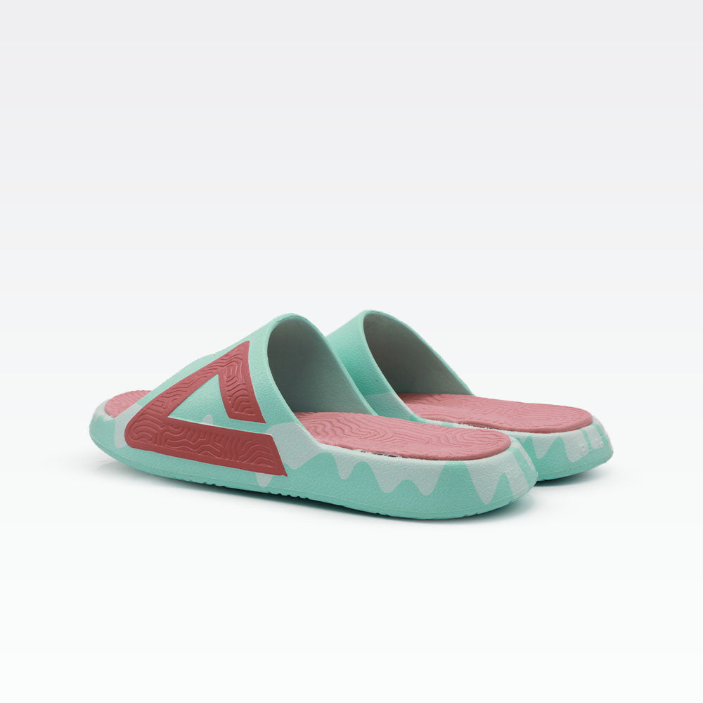 Peak Slippers Green/White - 4