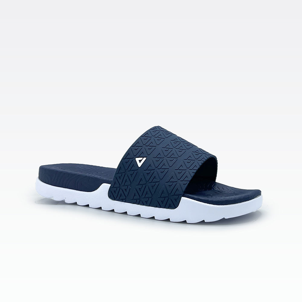 Peak Slippers Navy/White - 2