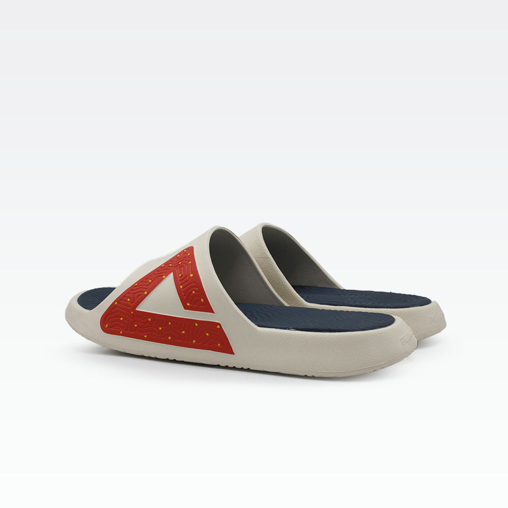 Peak Slippers Off White/Blue - 4